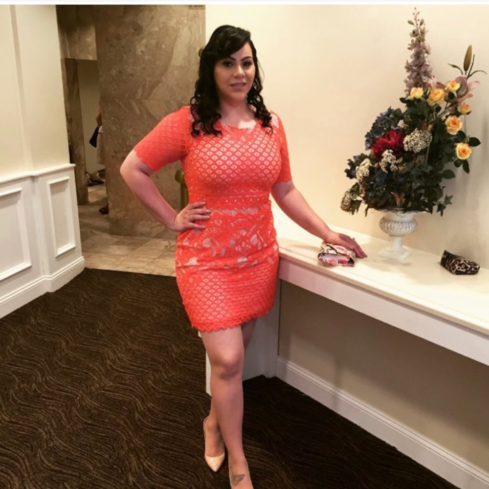 Crochet & Lace Formal Dress